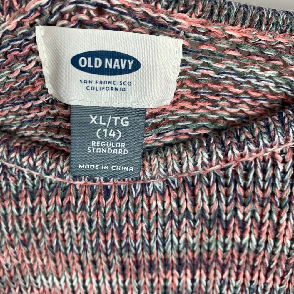 Old‎ Navy Marled Knit Crew Neck Sweater